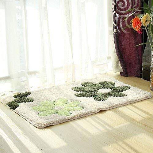 Tapis de tapis de carpetcarpetmicrofiber rectangulaire lavable pour meuble de salle de bains