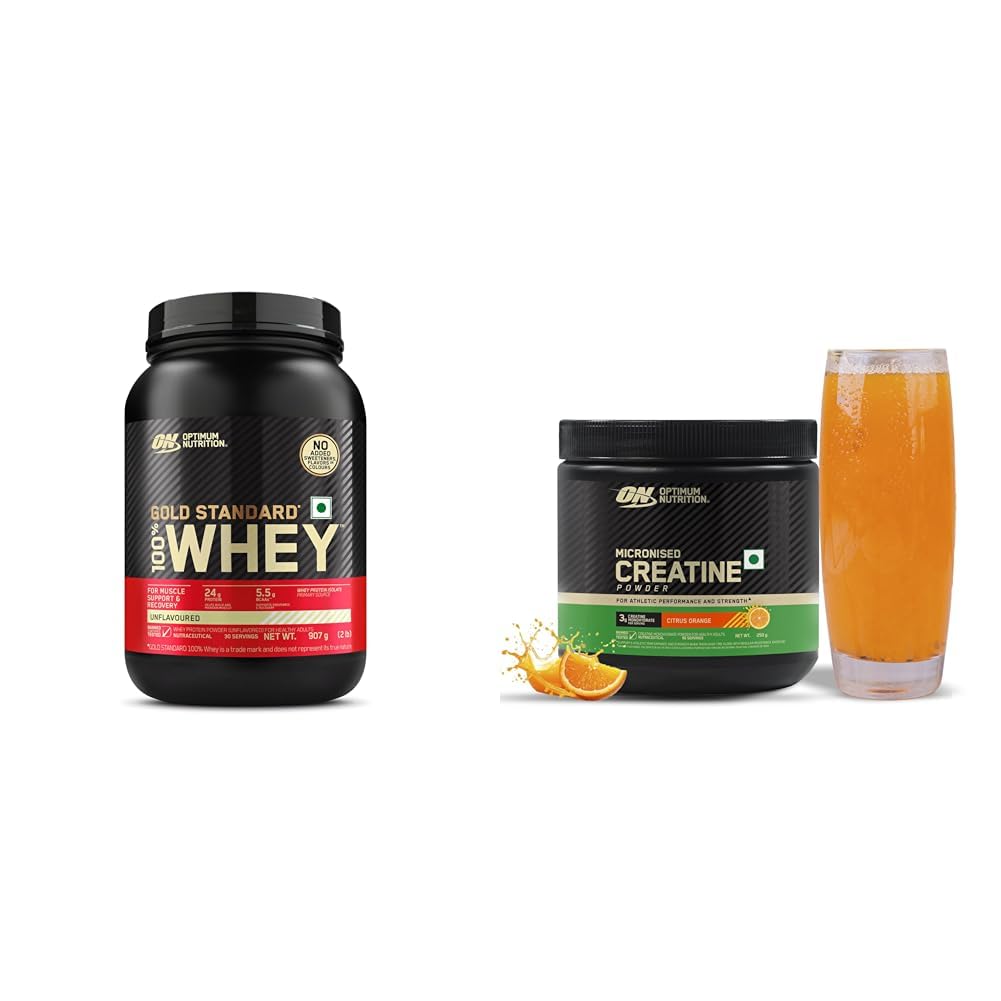 Unflavored Optimum Nutrition (ON) Gold Standard 100% Whey Protein Powder 2 lb, 907 g, for Muscle Support & Recovery, Vegetarian - Primary Source Whey Protein Isolate|Optimum Nutrition (ON)-image-46