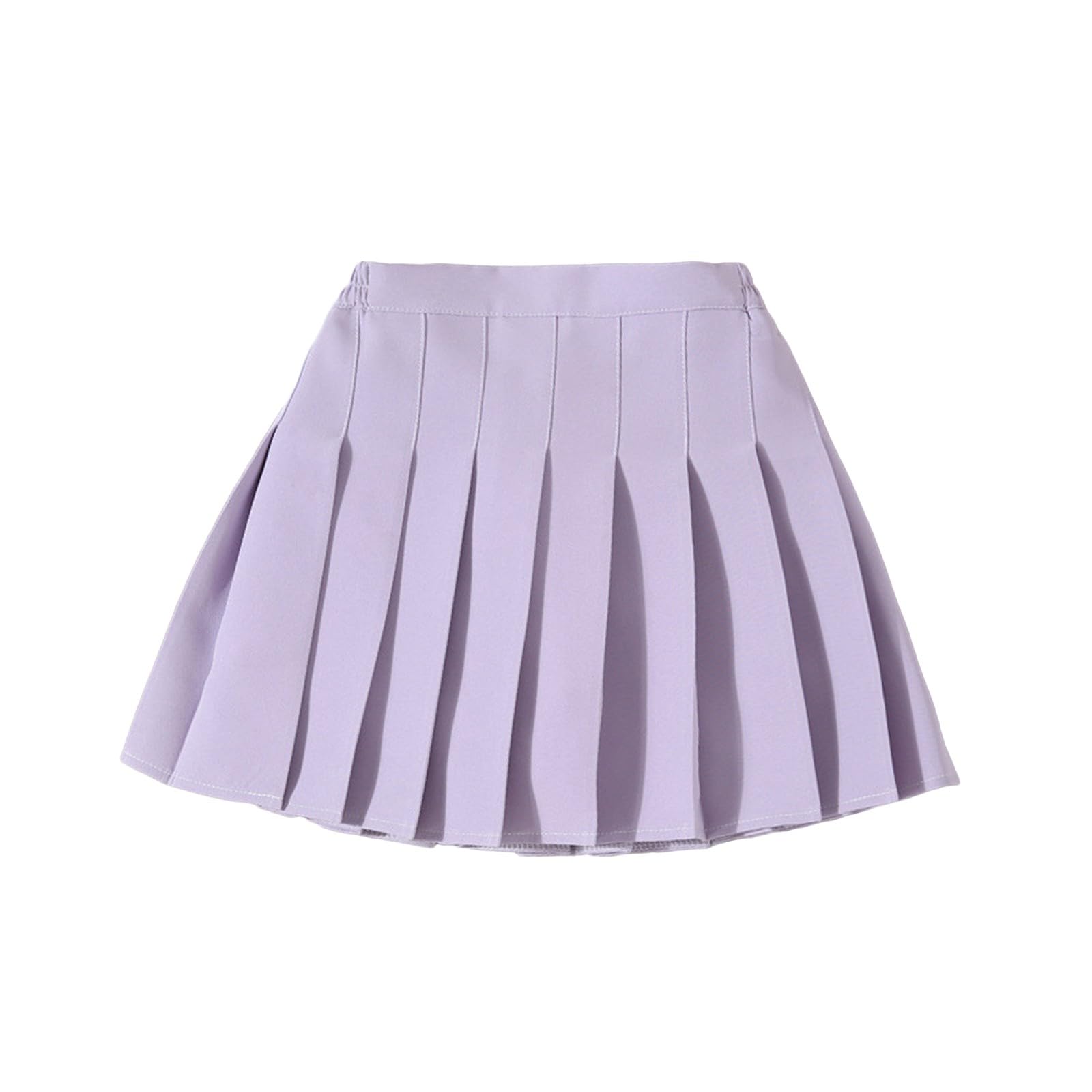 2025 Ragazze Estate Moda Vita Tennis Pieghettato Gonna Sottile Casual Mini Vita Gonna Moda Alta Gonna Bambini Ragazze