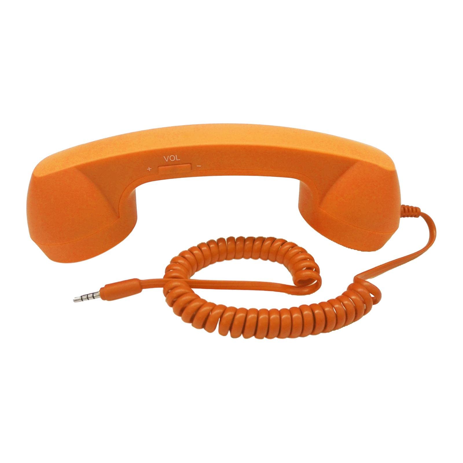 Retro Telephone Handset 3.5Mm Classic Mini for iPhone Ipad Mobile Phones Orange-image-18