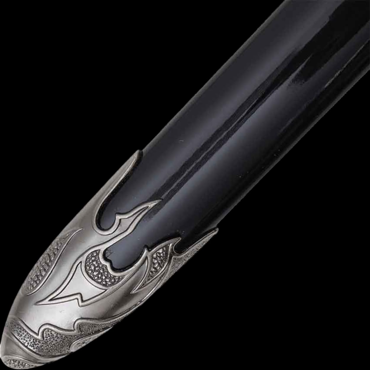 Katana Schwert echt Samurai Schwert aus Stahl mit Einer Scheide und Stand zur Dekoration für einen Sammler oder als Geschenk JL-055B