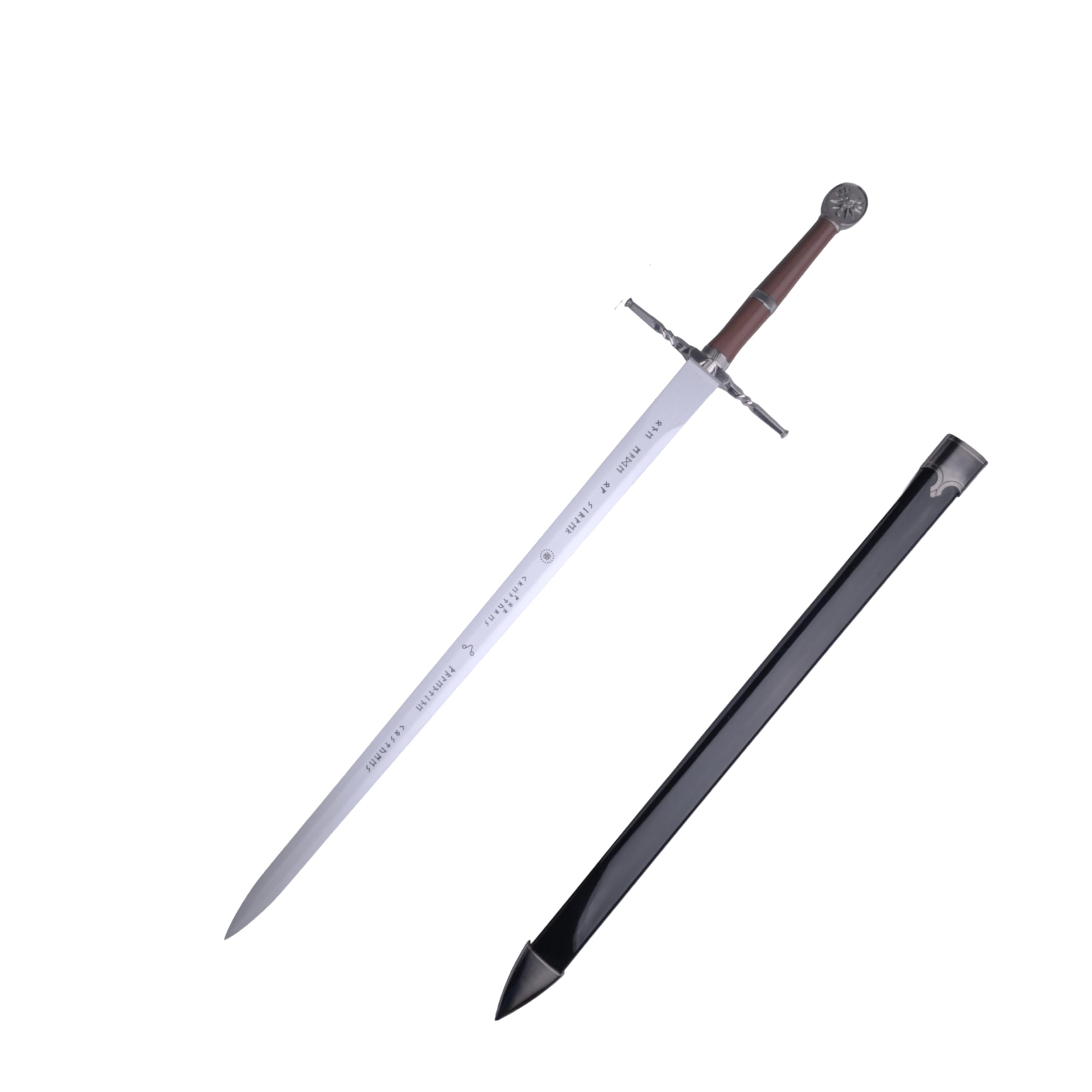 Épée Bambou Médiévale 122 cm - Inspirée par The Witcher - GN, Cosplay, Déguisement Chevalier, Décoration Murale