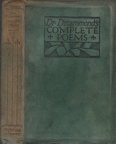 W. H. Drummond's Complete Poems: With an Introd... B00TUNFDQ4 Book Cover