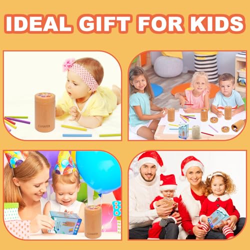 Image of Montessori Toys are for Children Over 18 Months Old, Sensory Toys for Toddlers, Wooden Learning Color Sorting Toys, Sensory Training with Color Sorting Sticks, Birthday for Boys Girls