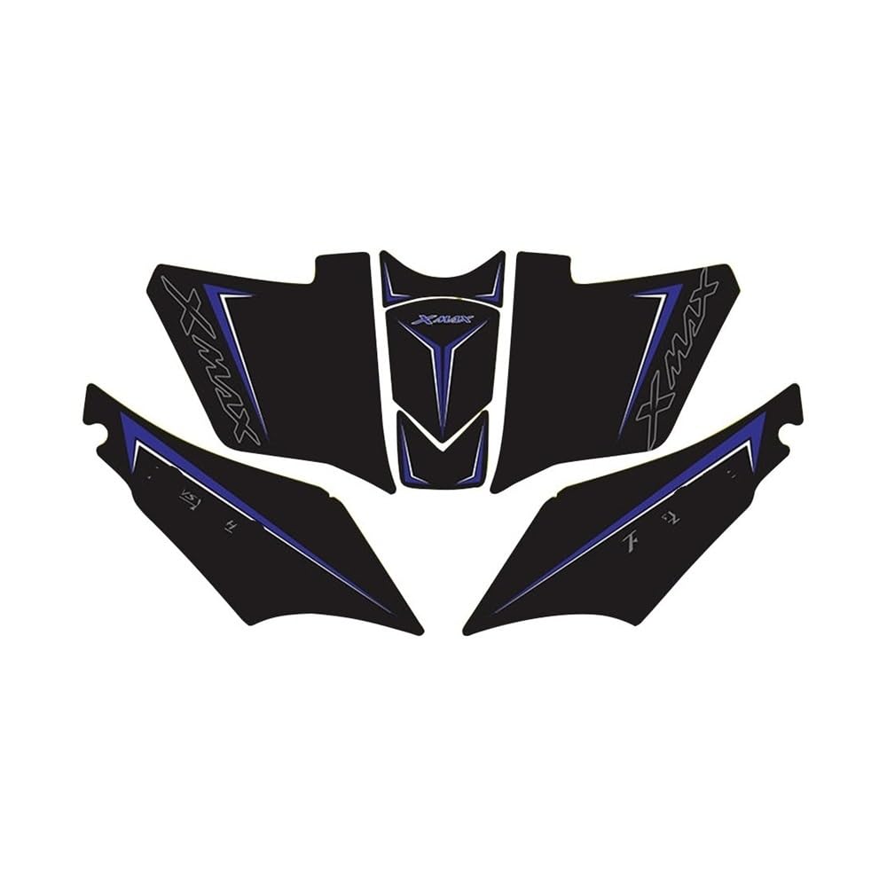 Tank pad X-MAX 300 : autocollant de protection réservoir carburant pour moto Yamaha