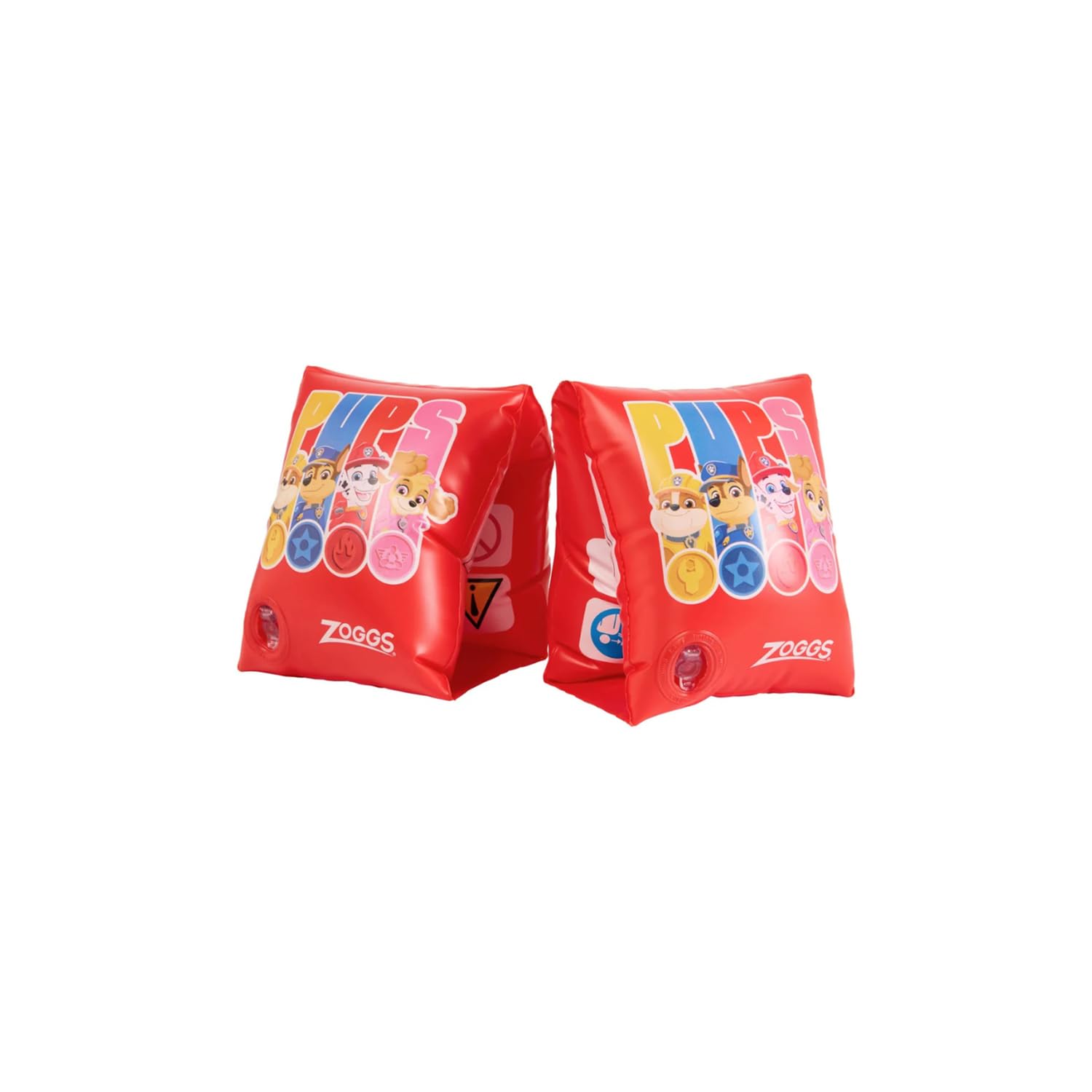 Zoggs Paw Patrol Armbands, Swimming Aid Children's Float Arm Bands, Red