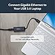 StarTech.com USB 3.0 auf Gigabit Ethernet Lan Adapter - 10/100/1000 NIC Netzwerkadapter - USB SuperSpeed auf RJ45 Stecker/Buchse - Schwarz