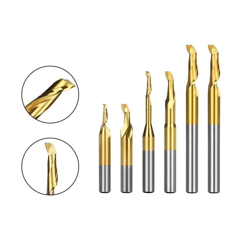 SpeTool 2 fresas en espiral de 8 mm, vástago upcut 32 mm, longitud de corte, fresadora de ranura, fresadora de madera, fresa en espiral, fresa de extremo VHM, 2 flautas, router, fresadora de agujeros SpeTool 2 fresas en espiral de 8 mm, vástago upcut 32 mm, longitud de corte, fresadora de ranura, fresadora de madera, fresa en espiral, fresa de extremo VHM, 2 flautas, router, fresadora de agujeros