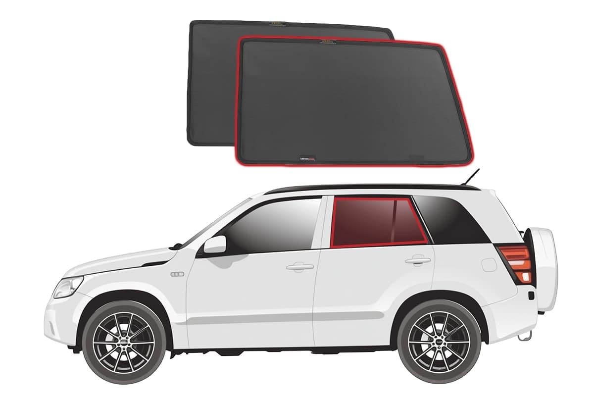 SNAPSHADES osłony tylnej szyby samochodu do Suzuki Grand Vitara/Vitara/Escudo 3. generacji (JT; 2005-2019)