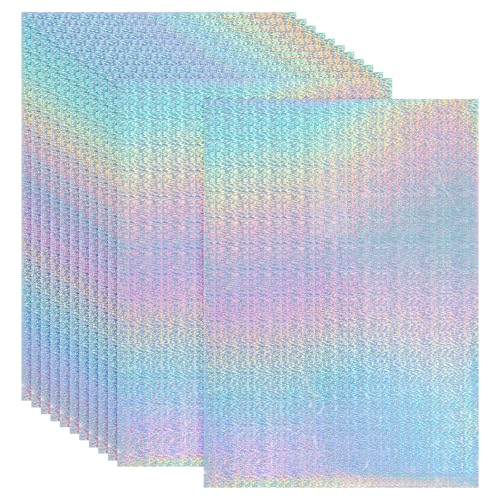Papier autocollant holographique étanche contre les bavures d'encre sur vinyle