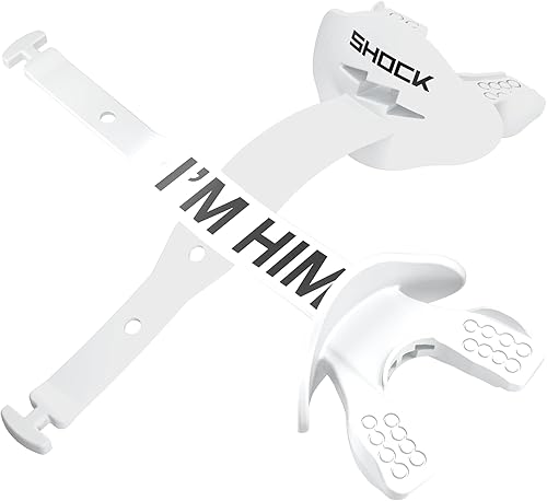 Miniatura 3 de Shock Doctor Protector labial Bolt, OSFA, blanco