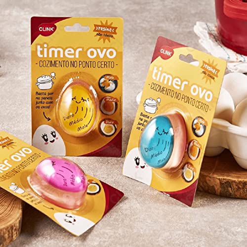 Timer Temporizador De Ovo Cozido Cozimento Egg Termometro