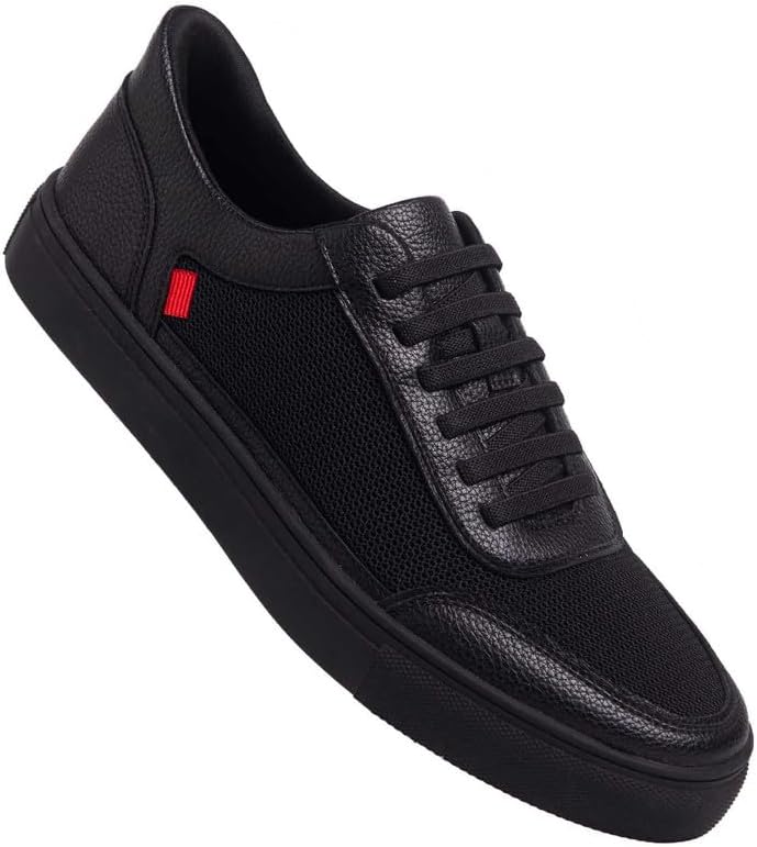 Marc Joseph New York Womens Hands Free Slip On Fashion Classic Casual Comfort Mesh Sneakers for Women Black