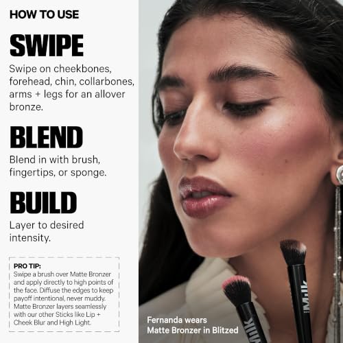 Image of Milk Makeup Creamy Matte Bronzer Multi-Use Stick - Buildable + Blendable