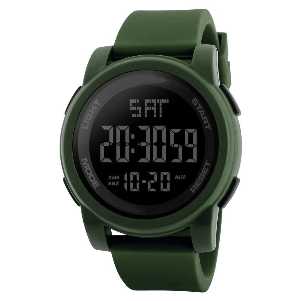 Scarter Multi Function Sport Digital Military Watch for Boys and Mens DIGI-021 (Green) (B0BXPHJN21) Amazon Price History, Amazon Price Tracker