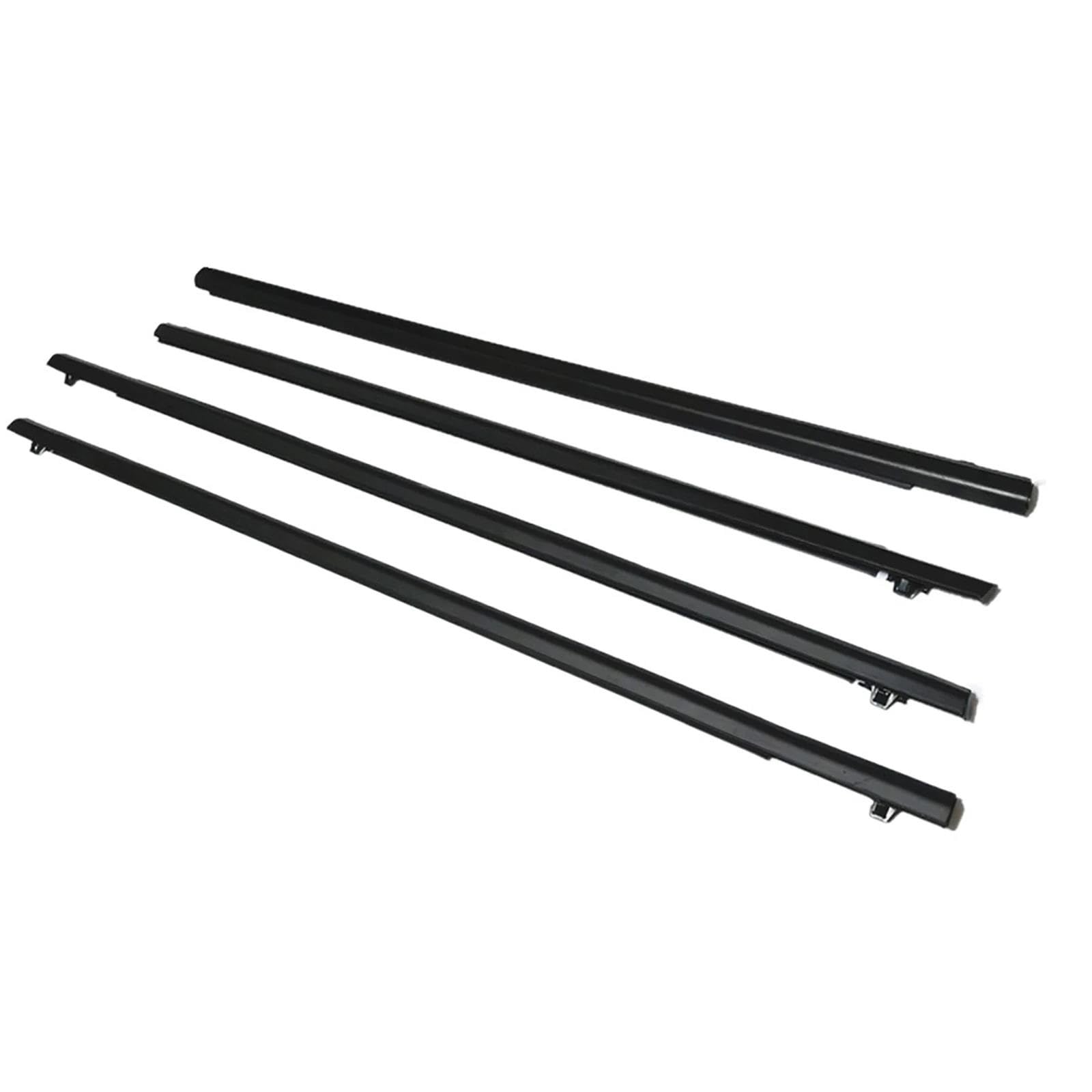 Ajohbm One Color For City 2009-2014 Car Side Door Glass Window Weatherstrip Waterproof Pressure Strip Moulding