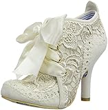 party stiefel Exquisite Schleife Schnürung, passend zur Farbe von Ferse und Zeh.