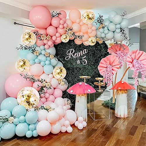 Image of 12 Inch Pastel Orange Balloons, 50 Pcs Latex Helium Macaron Balloons for Kid's Birthday Party, Baby Shower, Wedding, Graduate Party Decorations