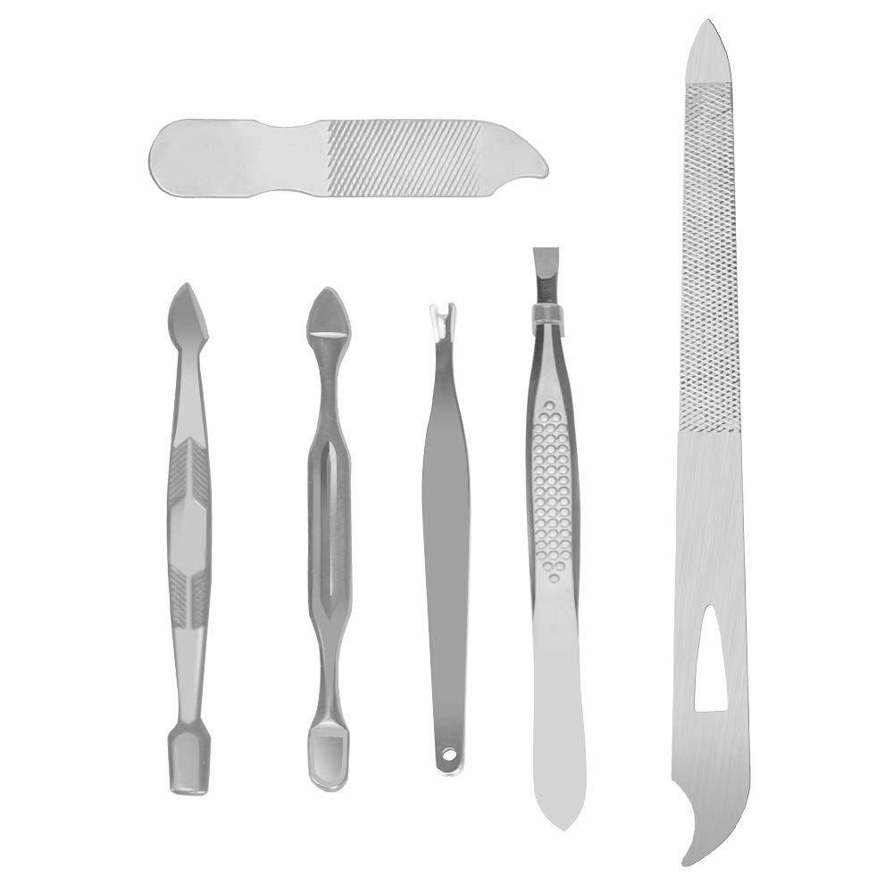 Juego de cortaúñas Juego de Herramientas de manicura de Oro Local de 18 Uds., Juego de cortaúñas, cortaúñas, Herramienta de manicura for Recortar uñas Herramientas de pedicura para pies