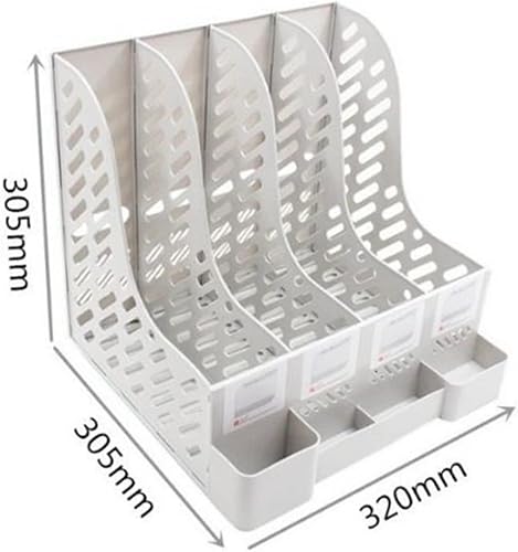 Miniatura 4 de Ciieeo Organizador de documentos de escritorio Organizador de carpetas de archivos Organizador de archivos Columna de archivo de escritorio Oficina