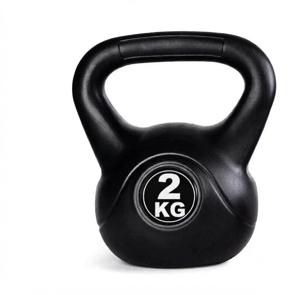 Kettlebell Weight, 14KG, Cast Iron Strength Training Equipment, Home Gym Fitness Exercise, Functional Resistance Workout, Cardio Conditioning, Muscle Building, Full Body Training