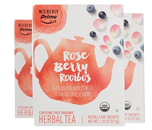 Wickedly Prime Organic Rose Berry Rooibos Tea Full Leaf Bags 15 Count Pack Of 3 Amazon Price Tracker Tracking Amazon Price History Charts Amazon Price Watches Amazon Price Drop Alerts Camelcamelcamel Com