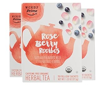 Wickedly Prime Organic Rose Berry Rooibos Tea Full Leaf Bags 15 Count Pack Of 3 B01lfqd2ca Amazon Price Tracker Tracking Amazon Price History Charts Amazon Price Watches Amazon Price Drop Alerts Camelcamelcamel Com