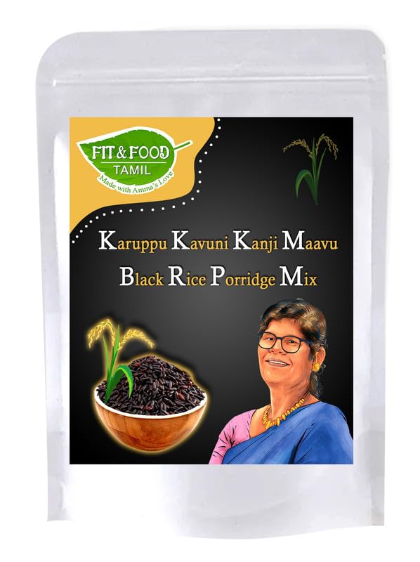 Fit & Food Tamil Karuppu Kavuni Kanji Mix, 250g