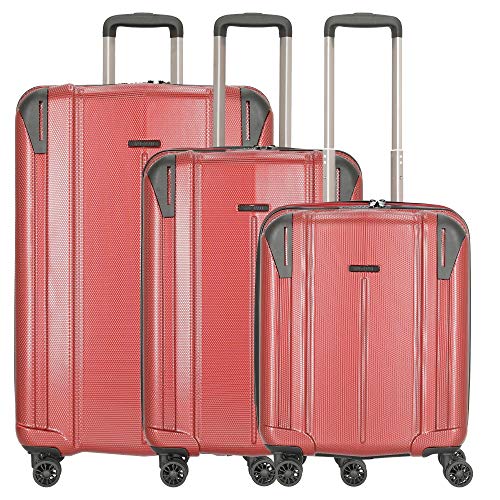 Nowi Dublin 4-Rollen Kofferset 3tlg Cover