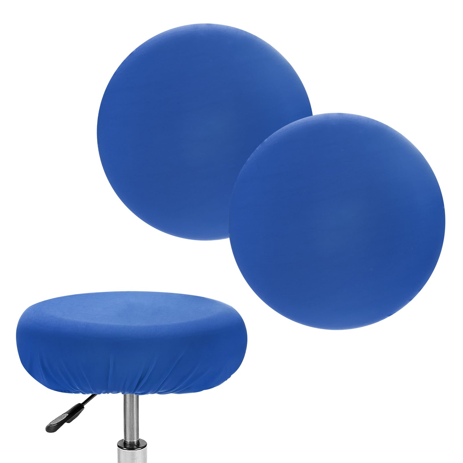 M METERXITY 2-Pack Bar Stool Covers Round