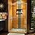 DreamLine Sapphire 44-48 in. W x 76 in. H Semi-Frameless Bypass Shower Door in Brushed Nickel, SHDR-6348762-04