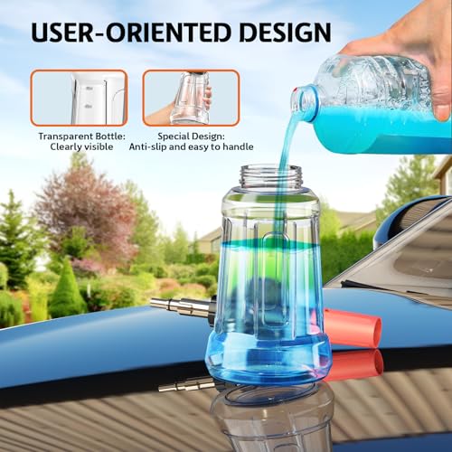 DANCINGBOAR Schaumlanze Schaumkanone für Bosch 110/120/125 Aquatak Black & Decker AR Blue Clean Hochdruckreiniger Schneeschaumkanone mit Verstellbarer Düse,Bosch Hochdruckreiniger Zubehör