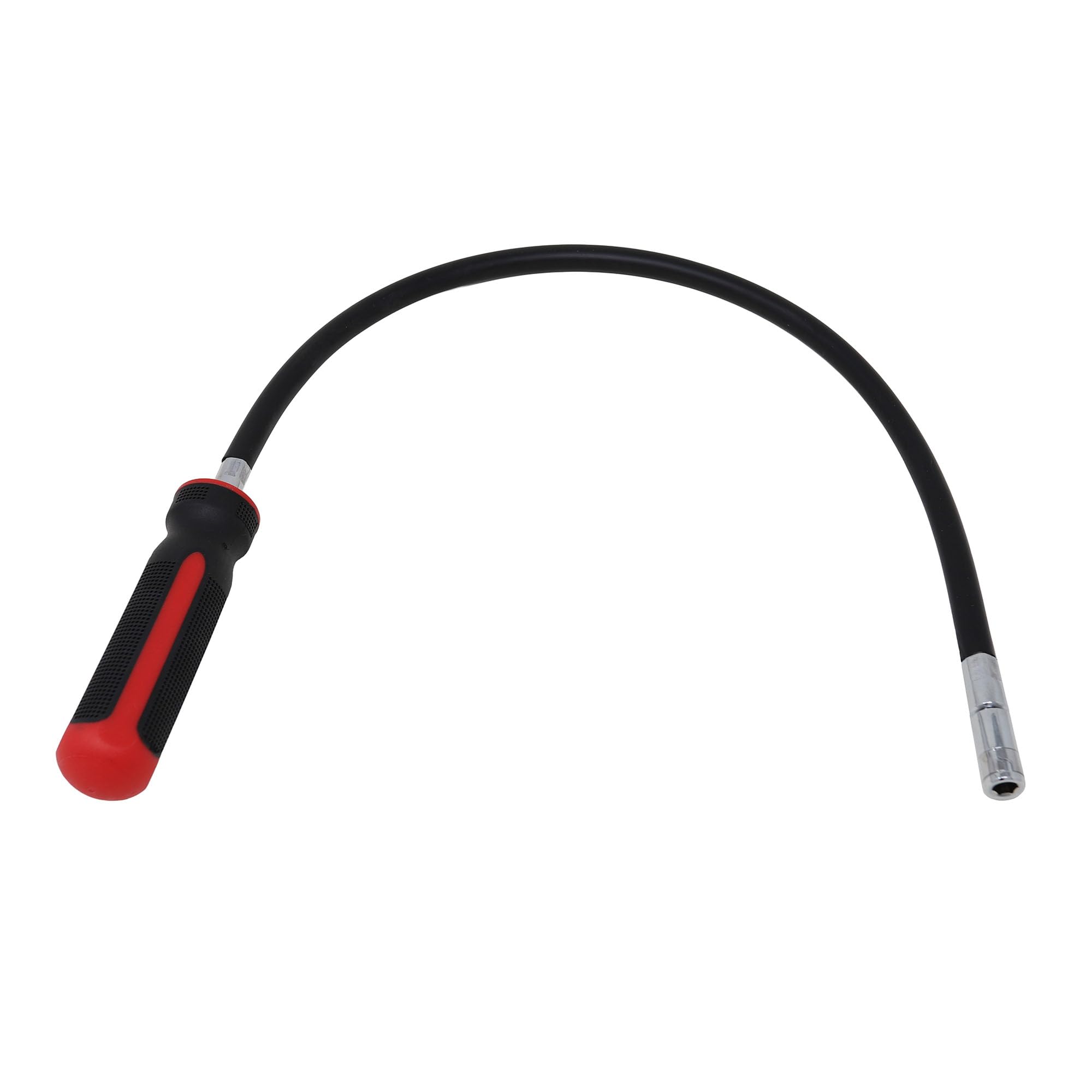 CTA Tools 8851 - Destornillador flexible extra largo con adaptador hexagonal de 1/4 pulgadas cuadradas x 1/4 pulgadas, extensión de broca flexible para áreas estrechas, extensión de destornillador