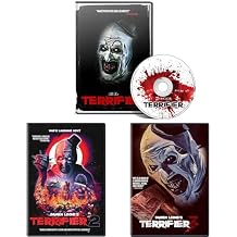 Terrifier Trilogy DVD Set Terrifier, Terrifier 2 and Terrifier 3