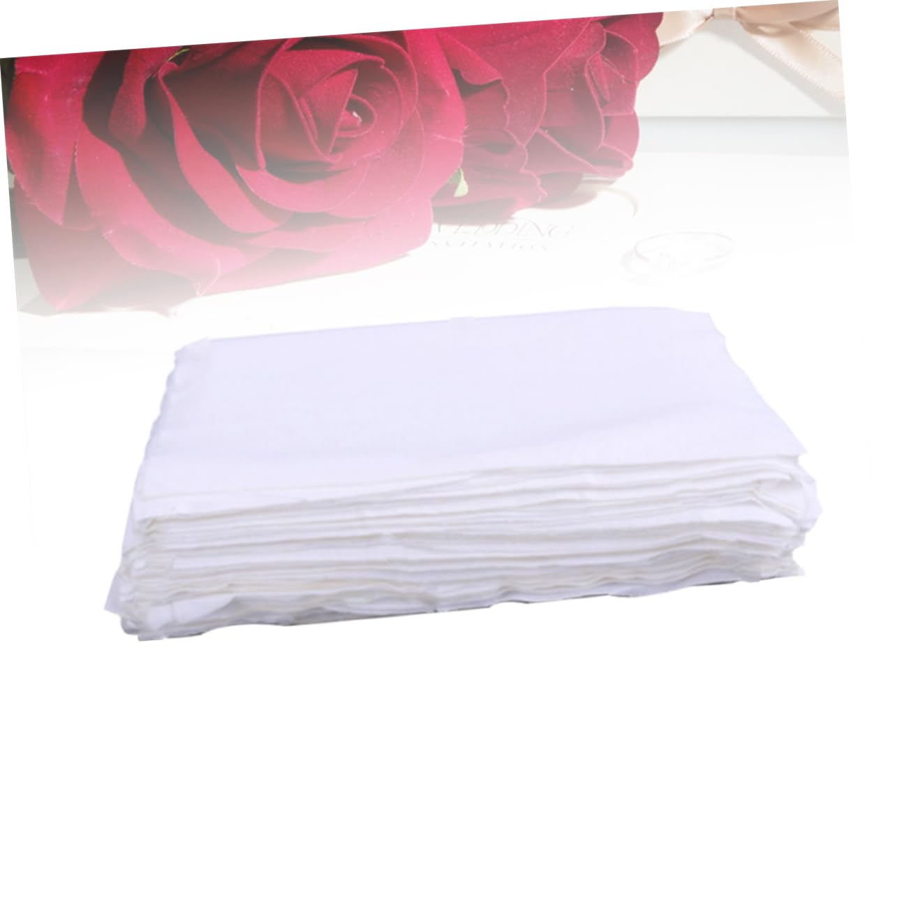 NUOBESTY 100 Paños Antiestáticos Absorbentes de Poliéster para Limpieza Delicada en Producción de Circuitos Electrónicos Color Blanco