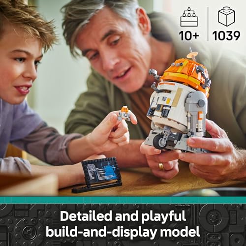 Image of LEGO Star Wars: Ahsoka Chopper (C1-10P) Astromech Droid Set - Building Toy for Kids, Ages 10+ - Makes a Great Gift for Boys and Girls - Model Kit and Room Decor Idea for Sci-Fi Adventure Fans - 75416