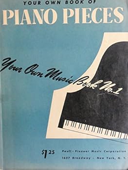 Paperback Your Own Music Book No. 1 (Your Own Book Of Piano Pieces) Book
