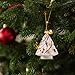 Villeroy & Boch Christmas Classics Collection Christmas Tree Ornament, Premium Porcelain, Collectors Edition, Date 2025