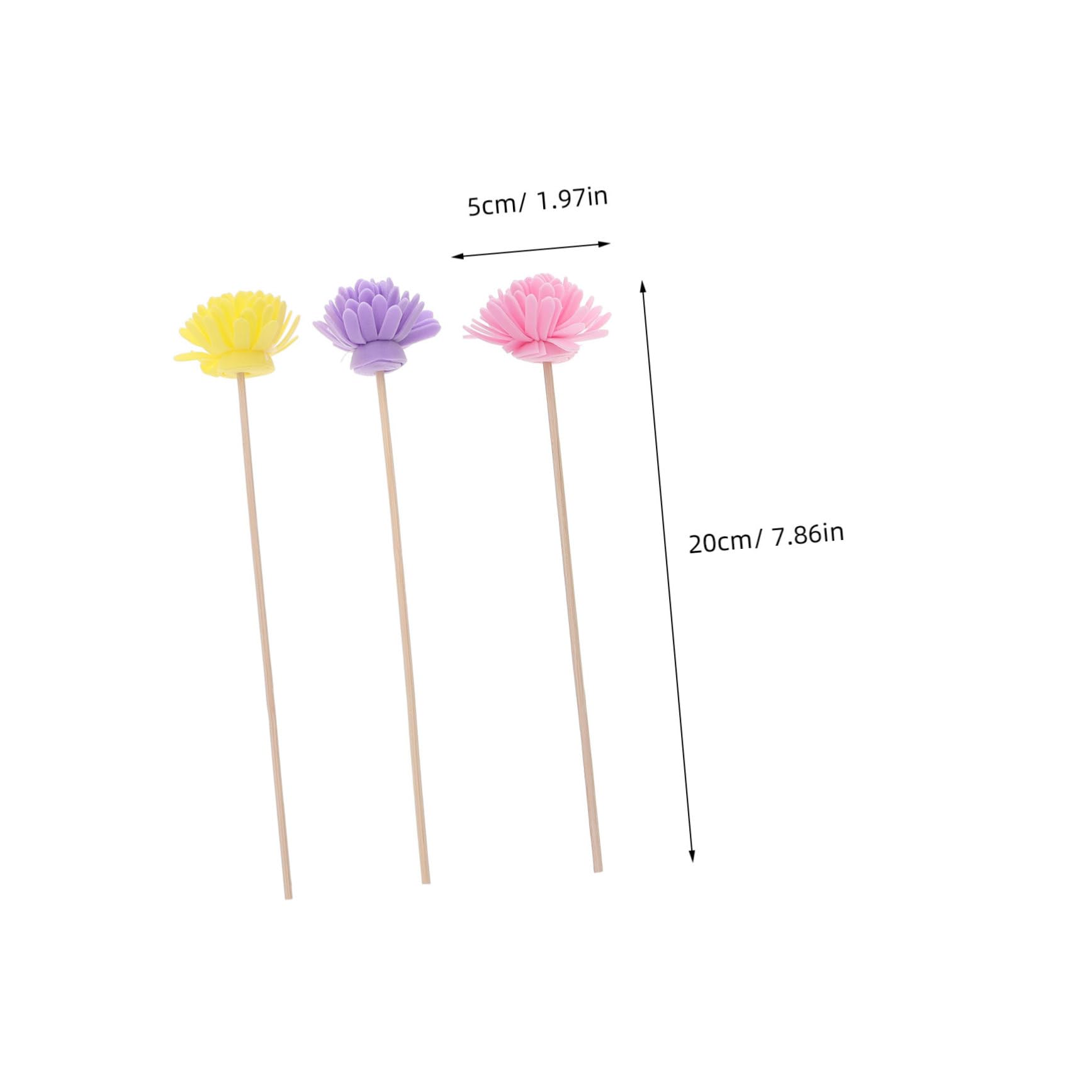 Beaupretty 12pcs Scented Reed Diffuser Sticks Flameless Reeds for Fragrance for Home Office and Hotel Use Lightweight and Portable Refreshing