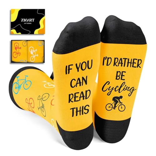 Zmart I'd Rather Be Cycling Socks