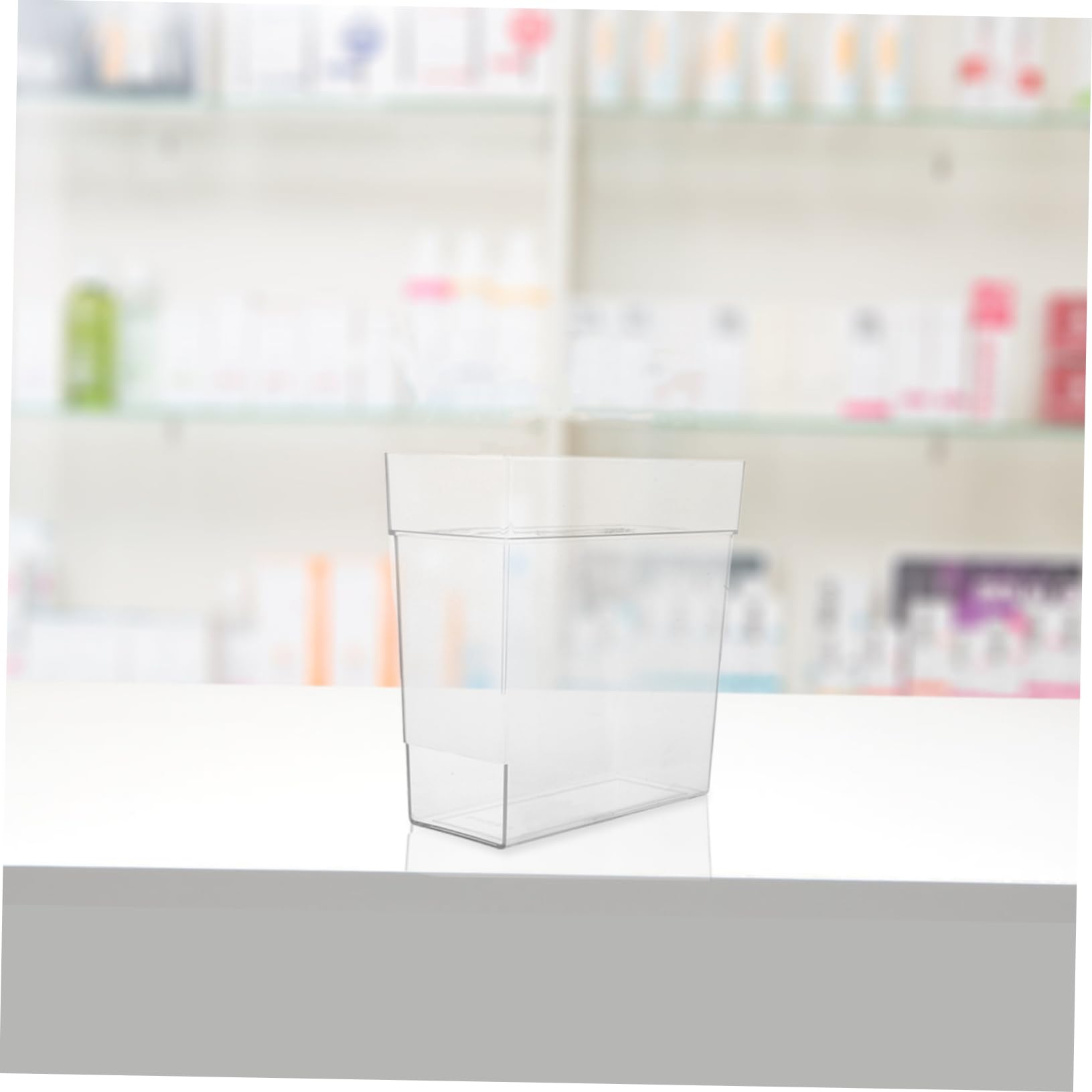 Mikikit Scatola Per Aghi Trasparente Contenitore Per Conservazione Di Aghi Medicinali Scatola Di Stoccaggio Dall Verso Per Uso e Istituzionale