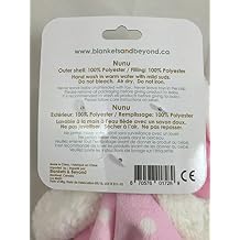 Qiyun Blankets Beyond Nunu Bunny Lovey Pink N White Polka Dot