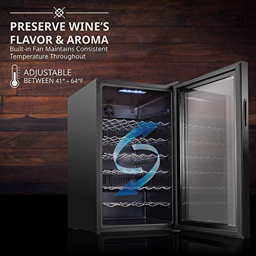 Ivation IVFWCC511LBW 51 Bottle Compressor Wine Cooler Refrigerator thumb #2