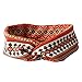 Produktbild Qinlee Elastische Stirnband Ethnisch Stil Muster Haar Accessoires Mädchen Haarband Modegeschenk Sport Haar Band Frisuren Haar Accessoires (Rot)