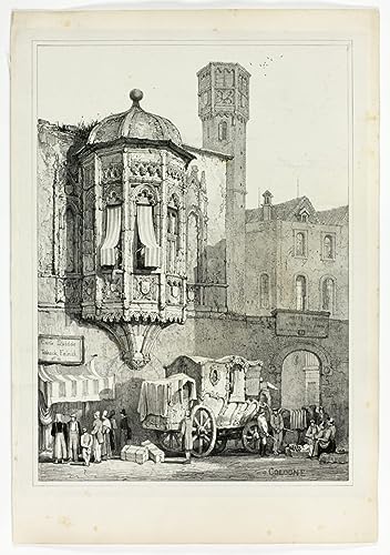 Eau de Cologne de Samuel Prout Affiche | Poster Rétro Élégant Décoration Chambre
