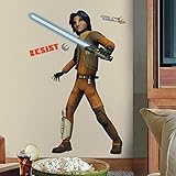 RoomMates RMK2646TB Star Wars Rebels Ezra Peel and Stick Giant Wall Decals, 32.75