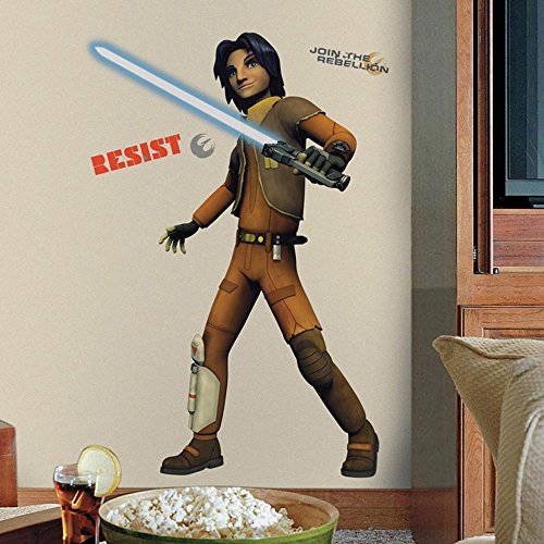 RoomMates RMK2646TB Star Wars Rebels Ezra Peel and Stick Giant Wall Decals, 32.75