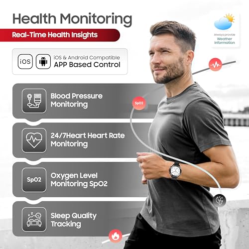 Image of Swiss Military DOM6 Smartwatch 1.43 inch AMOLED, Bluetooth Calling, Multi Language, Health & Sports Tracking, Wireless Charging, 7 Days Battery, IP67, iOS /Android Compatible,Gun Metal Frame & Strap