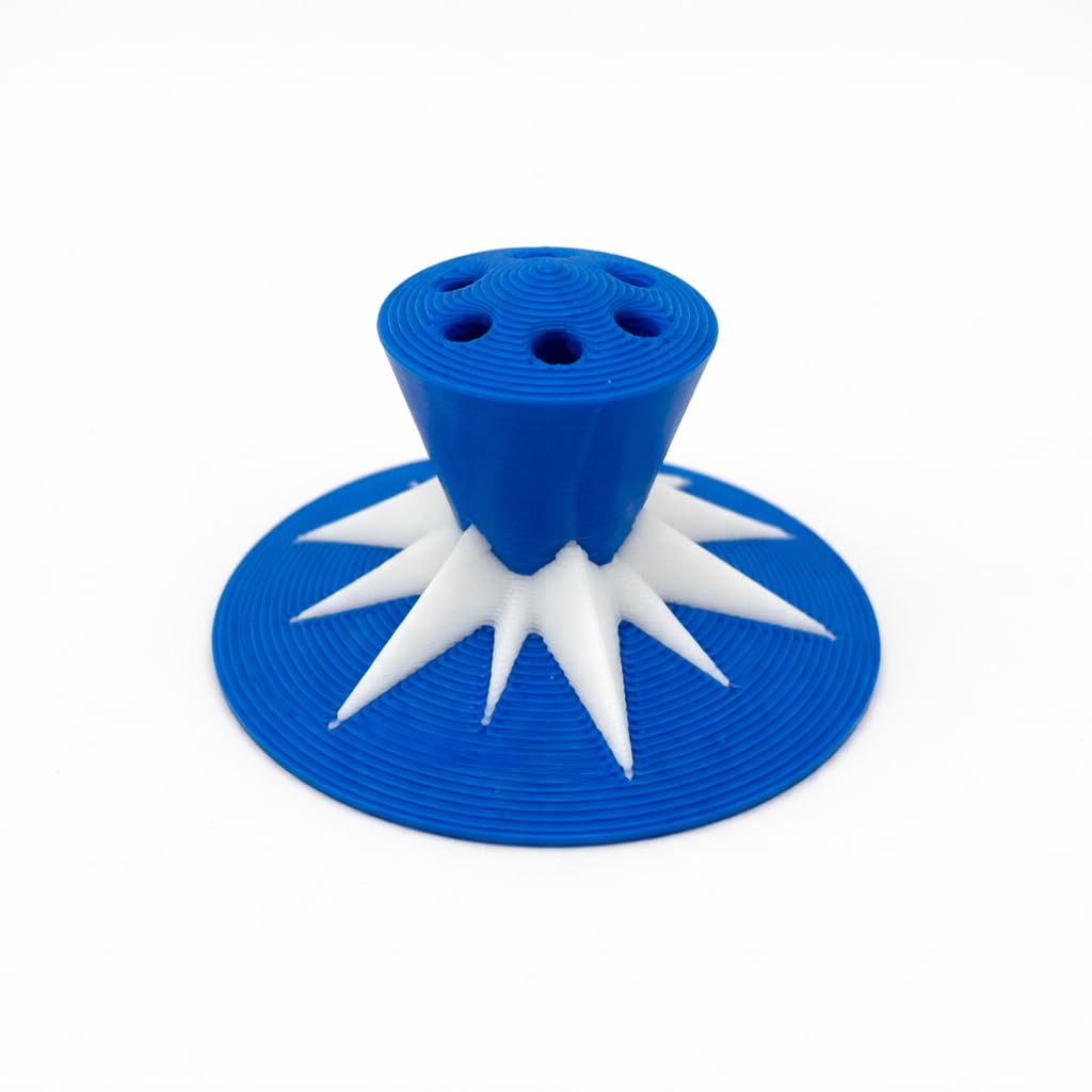 Manio3DP Darts Holder Stand for 6 Darts, Compact Darts Organiser for Home and Game Room, 3D Printed PLA+ (Blue)