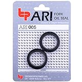 Gabelsimmerringe Gabeldichtringe von Technopolymer, Schweiz: Hergestellt aus besten Elastomeren für ein langes Dichtungsleben. Jeweils paarweise gepackt für die Telegabel. Mit Erstausrüster Qualität vergleichbar. Hohe Beständigkeit gegen Schmutz und hohe Temperaturen. Passend für angegebene Fahrzeuge bzw. gem. technischen Daten. Größenangaben in mm.